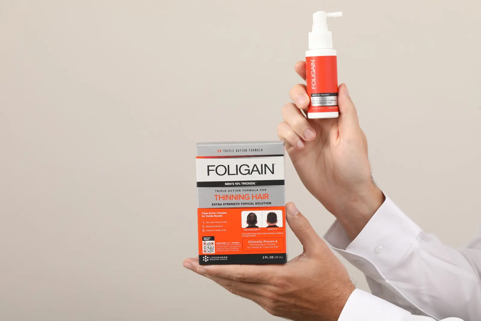 TRIOXIDIL® thinning hair topical solution