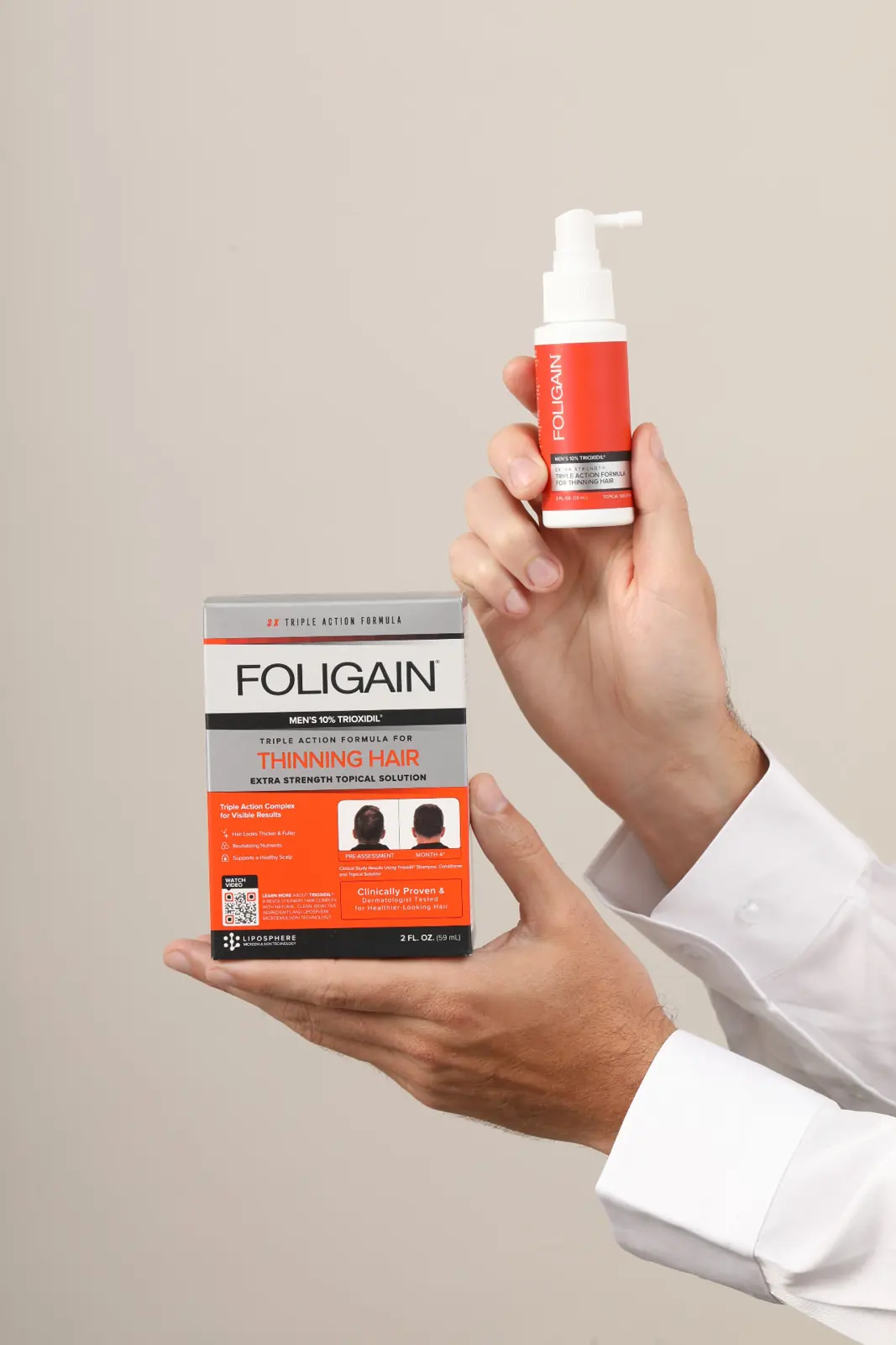 FOLIGAIN® TRIOXIDIL® extra strength solution