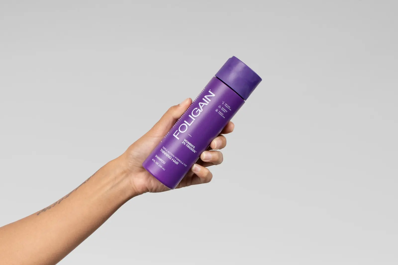 FOLIGAIN® women's TRIOXIDIL® shampoo